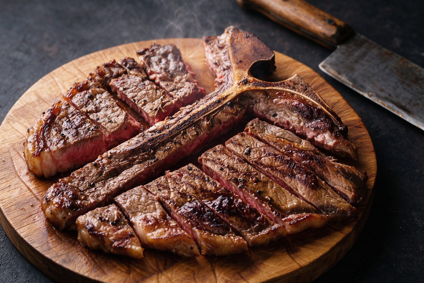 T-bone a la parrilla en Lo de Sergio